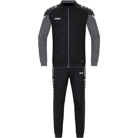 JAKO M9122 Trainingspak Polyester Performance - Zwoir/Anthra Light - M