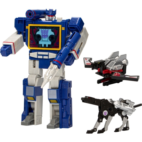Hasbro Transformers Retro G1 Soundwave with Laserbeak & Ravage