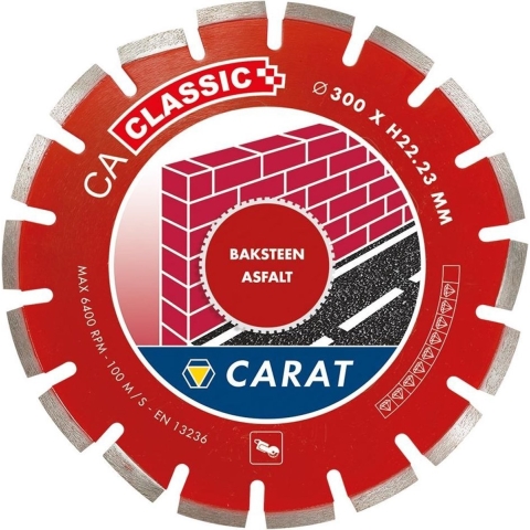 Carat DIAMANTZAAG ASFALT Ø400x20,00MM, CA CLASSIC - CAC4002000 - CAC4002000