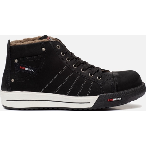 Redbrick Ice Sneaker Hoog S3 Gevoerd Zwart - Maat 48 - 11.083.037.48