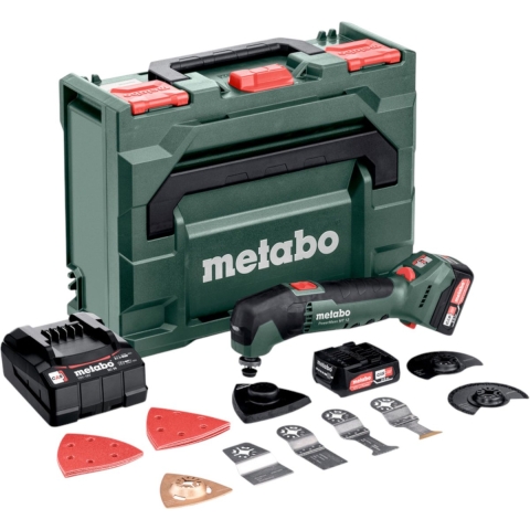Metabo Accu-multitool | PowerMaxx MT 12 | 12V 2X2AH LI-POWER | Metabox 145L 613089510