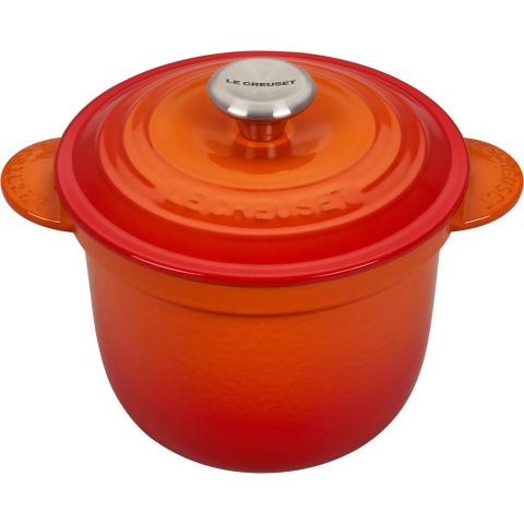 Le Creuset Rijstkoker / Cocotte Every - Tradition - Oranjerood - ø 18 cm / 2 liter