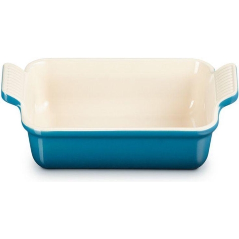 Le Creuset Ovenschaal Heritage - Deap Teal - 19 x 14 cm / 1.1 liter