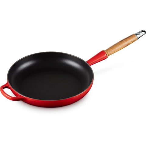 Le Creuset Koekenpan Signature - Kersenrood - ø 24 cm / 1.6 liter - geëmailleerde anti-aanbaklaag