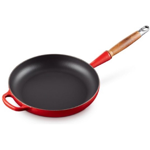 Le Creuset Koekenpan Signature - Kersenrood - ø 26 cm / 2 liter - geëmailleerde anti-aanbaklaag