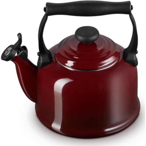 Le Creuset Fluitketel Tradition - Garnet - 2.1 liter - inductie geschikt -