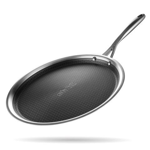 Stahl Cookware Pannenkoekenpan / Grillpan Hybrid ø 28 cm