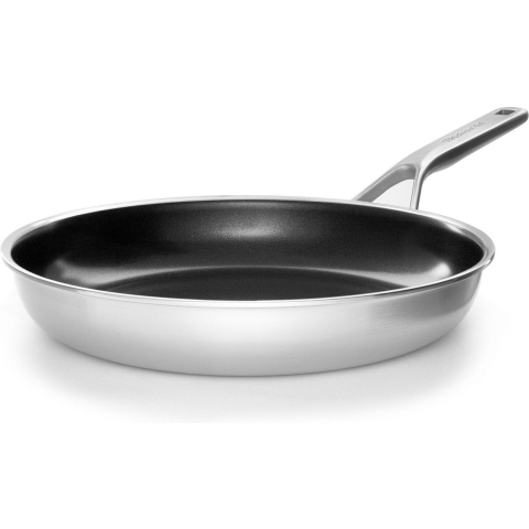 KitchenAid Koekenpan - Multi-Ply RVS - ø 28 cm - keramische anti-aanbaklaag
