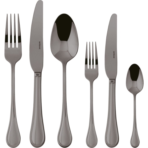 Sambonet Bestekset Royal - Zwart - 36 delig / 6 personen