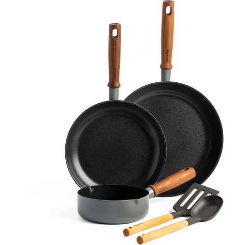 GreenPan Pannenset met Keukenhulpjes Mayflower Pro - 3 Delig
