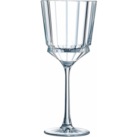 Cristal d&apos;Arques Witte Wijnglazen Macassar - 250 ml - 6 stuks