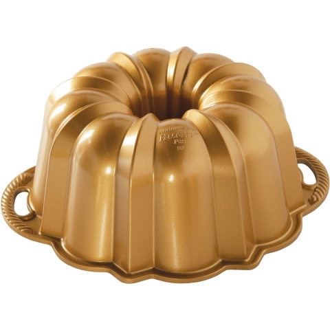 Nordic Ware Tulband / Bakvorm - Anniversary Bundt Goud - Gietaluminium - ø 27 cm / 3.5 liter