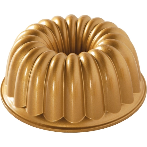 Nordic Ware Tulband / Bakvorm - Elegant Party Goud - Gietaluminium - ø 23 cm / 2.4 liter