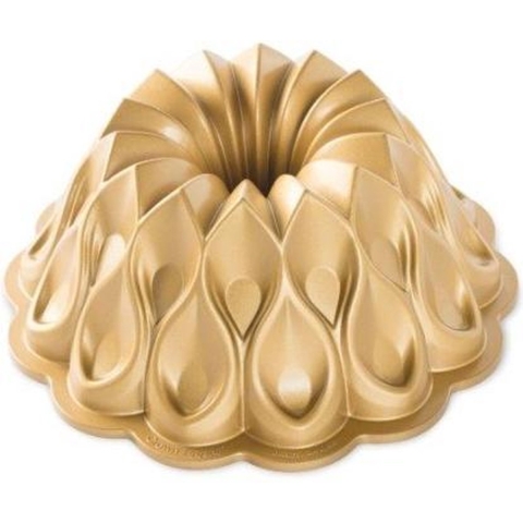 Nordic Ware Tulband / Bakvorm - Crown Bundt Pan Goud - Gietaluminium - ø 26 cm / 2.4 liter