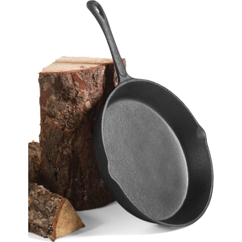 CookKing Natuurlijk Gietijzeren Koekenpan 30 cm