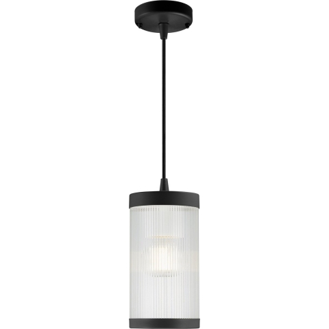 Nordlux Coupar - Hanglamp - Ø 13 X 325 Cm - IP54 - Zwart