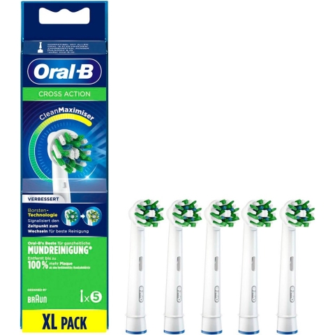 Oral B Cross Action Clean Maximiser   5 stk.