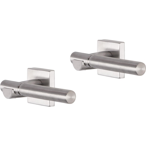 Impresso Deurkruk Bretton RVS geborsteld op vierkant rozet