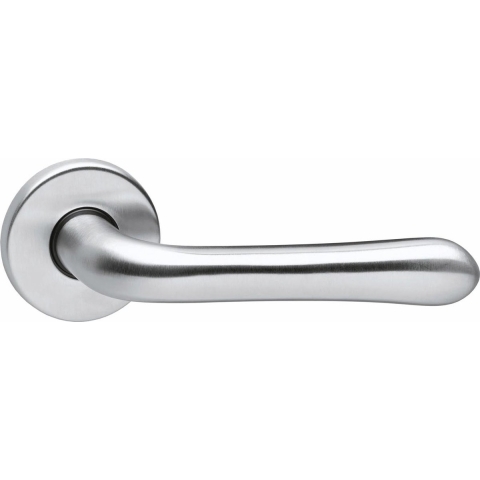 Intersteel Deurkruk Saturnus op rozet chroom mat