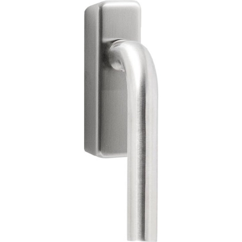 Hard Brass | Shuffle Oslo Raamkruk Afsluitbaar 304 Inox | Geborsteld RVS