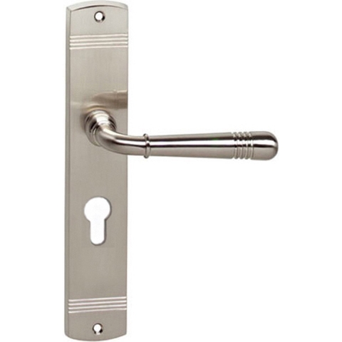 Intersteel Deurkruk Emily op schild nikkel mat