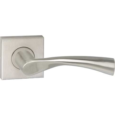 Impresso Deurkruk Wigston RVS geborsteld op vierkant rozet