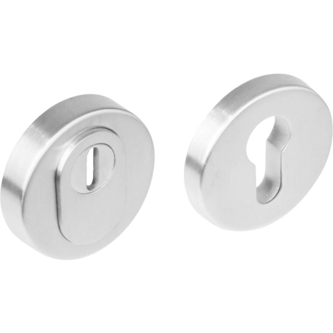 Intersteel | Veiligheidsrozet met kerntrekbeveiliging | Rond | SKG3 | RVS Geborsteld