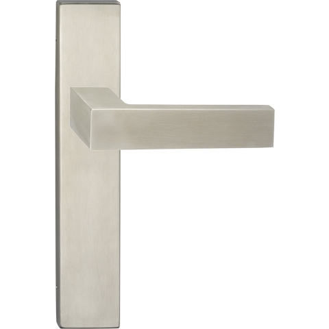 Impresso Luton RVS geborsteld op Rechthoekig schild