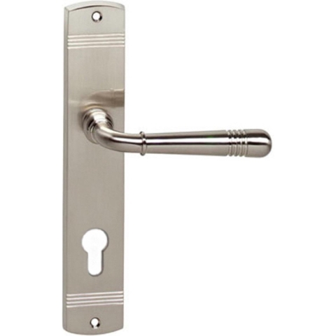 Intersteel Deurkruk Emily op schild nikkel mat