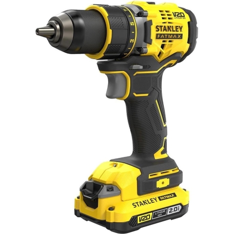 Stanley SFMCD720D2K FATMAX® V20 Accu Schroefboormachine 18V 2.0Ah in Koffer