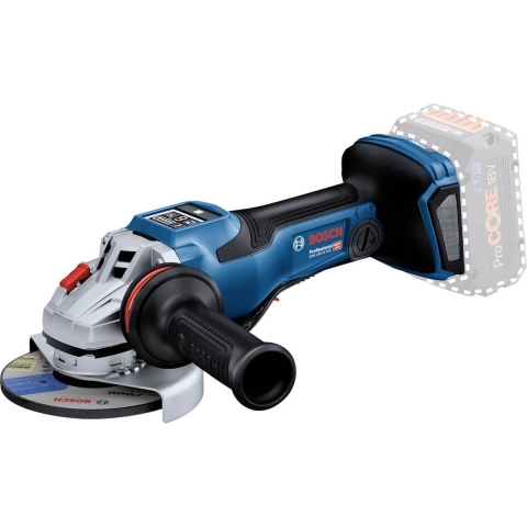 Bosch Professional GWX 18V-15 PSC Accu Haakse Slijper 125mm 18V Basic Body in L-Boxx - 06019H6G02