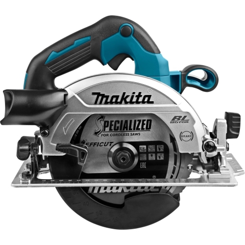 Makita DHS661ZJU Accu Cirkelzaag 165mm AWS 18V Basic Body in Mbox