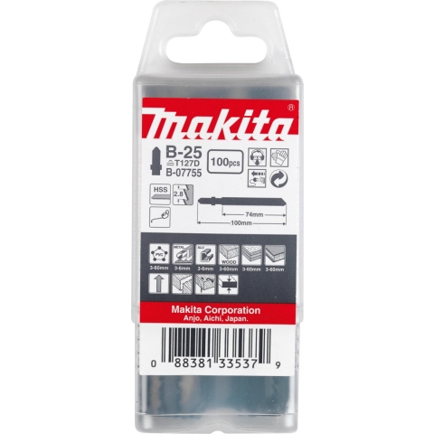 Makita B-07755 T 127 D Decoupeerzaagblad voor Multimateriaal VE=100