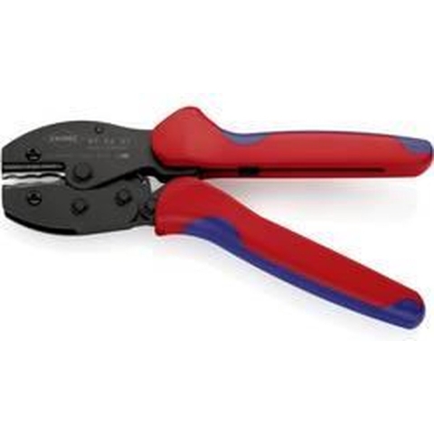 Knipex 97 52 37 PreciForce® Krimphefboomtang niet geïsoleerde open stekker