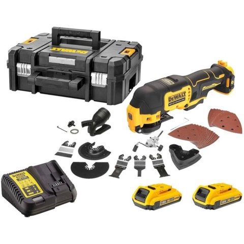DeWALT DCS353D2 Accu Multitool 12V XR 2.0Ah in TSTAK