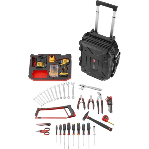 Facom Gereedschapskoffer Gevuld Facom/DeWALT - 68-delig - BV.R30CMD1PB