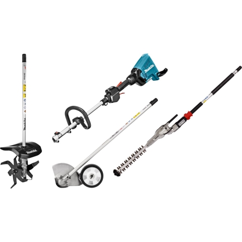 Makita DUX60ZX14 Accu Combisysteem + Kantensnijder, Cultivator & Struiksnoeier 2x18V Basic Body