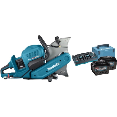 Makita CE001GL204 Accu Doorslijper 355mm 2 x XGT 40V Max 8.0Ah (2st.)