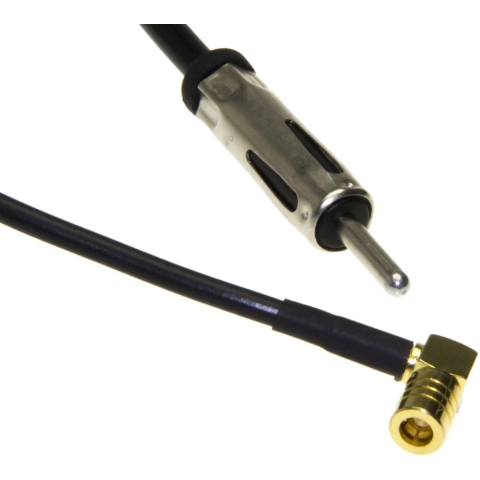 Adapter Universe Autoantenne-adapter DAB/FM-splitter DIN 150 Ω, SMB-stekker DAB+ Splitter