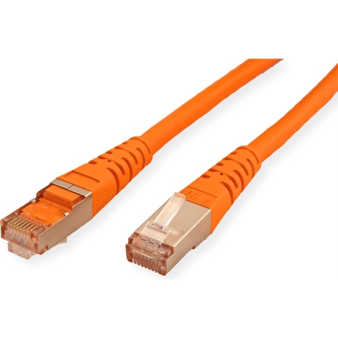 ROLINE patchkabel Cat.6 (Klasse E) S/FTP (PiMF), oranje, 7 m