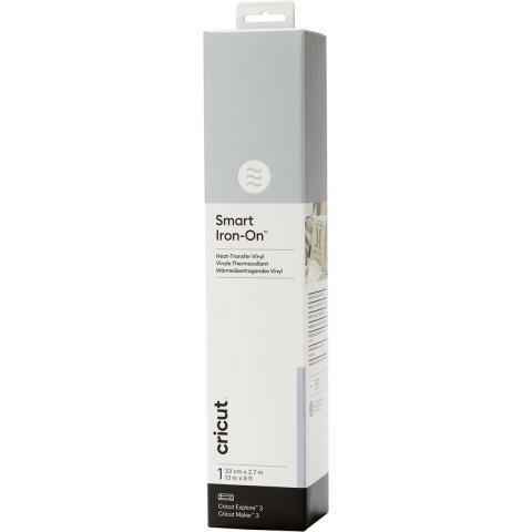 Cricut Smart Iron-On™ Folie 2.7 m Zilver