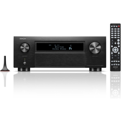 Denon: AVC-X6800H 11.4-Kanaals 8K AV-Receiver - Zwart