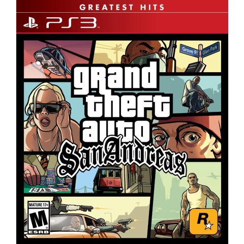 Grand Theft Auto San Andreas (greatest hits)