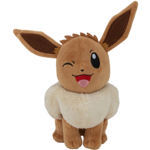 Pokemon Pluche - Winking Eevee (Jazwares) 22cm