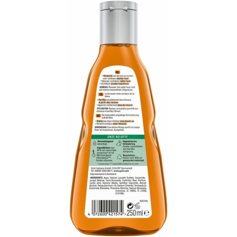 4x Guhl Shampoo Intensieve Stevigheid 250 ml