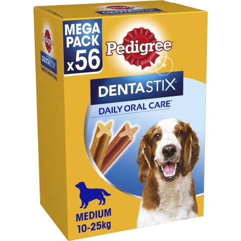 Pedigree Dentastix Hondensnacks Medium Multipack 56-pack 1,44 kg