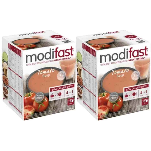 2x Modifast Intensive Soep Tomaat 440 gr