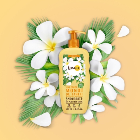 4x Lovea Bodylotion Tahiti Monoï 250 ml