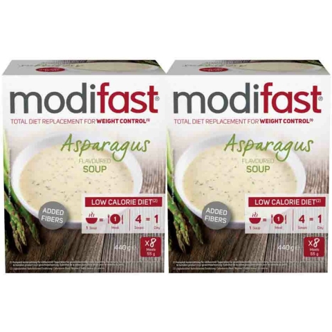 2x Modifast Intensive Soep Asperge 440 gr