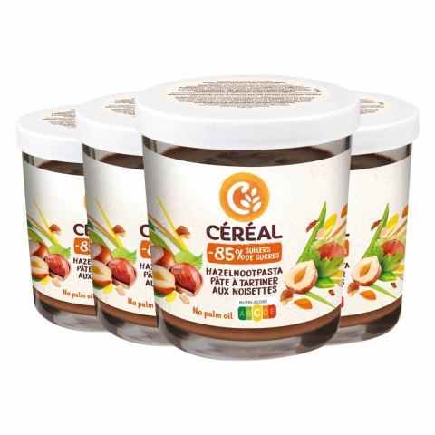 4x Céréal Hazelnootpasta 200 gr